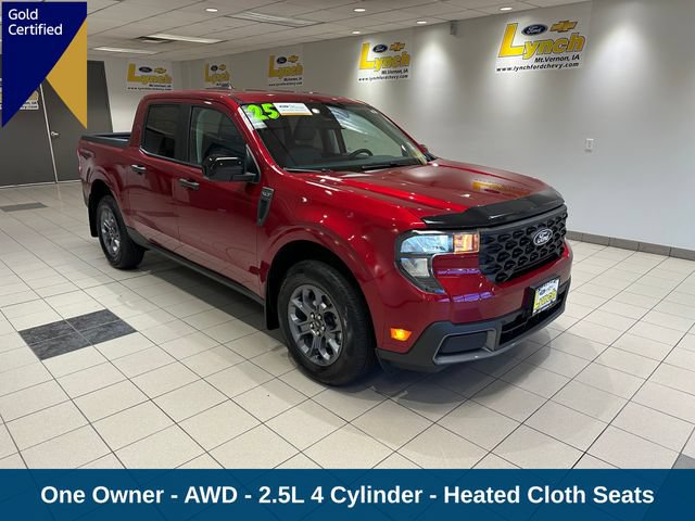 Certified 2025 Ford Maverick XLT w/ Equipment Group 301A AWD/4WD 360° Tour