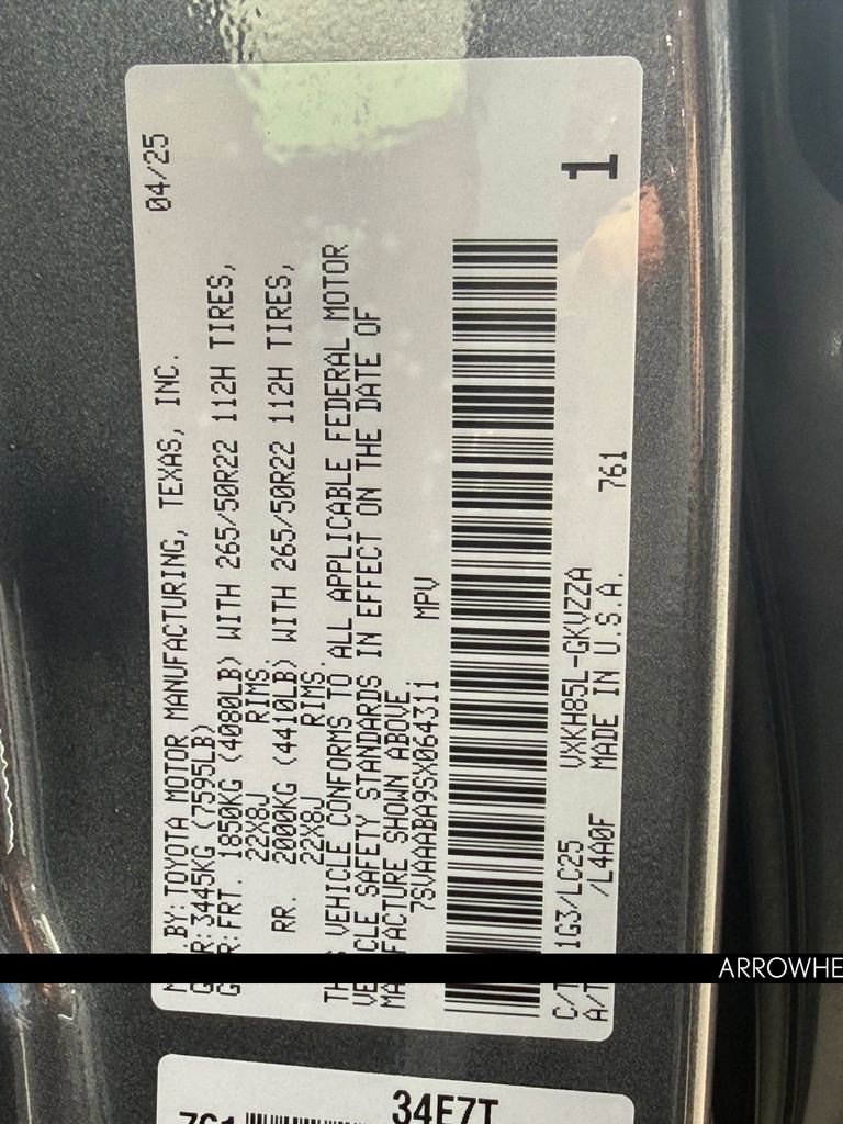 Used 2025 Toyota Sequoia Capstone image 35