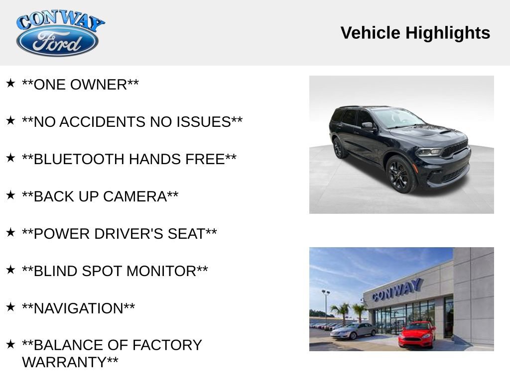 Used 2024 Dodge Durango R/T w/ Blacktop Package image 4