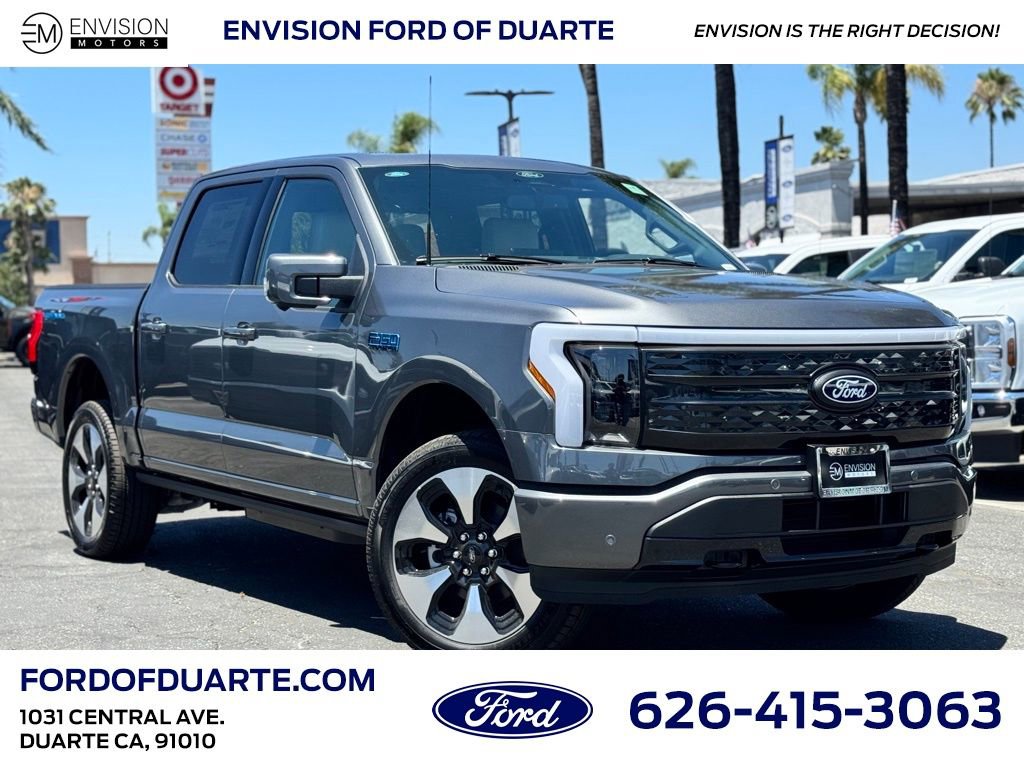 New 2025 Ford F150 Lightning Platinum