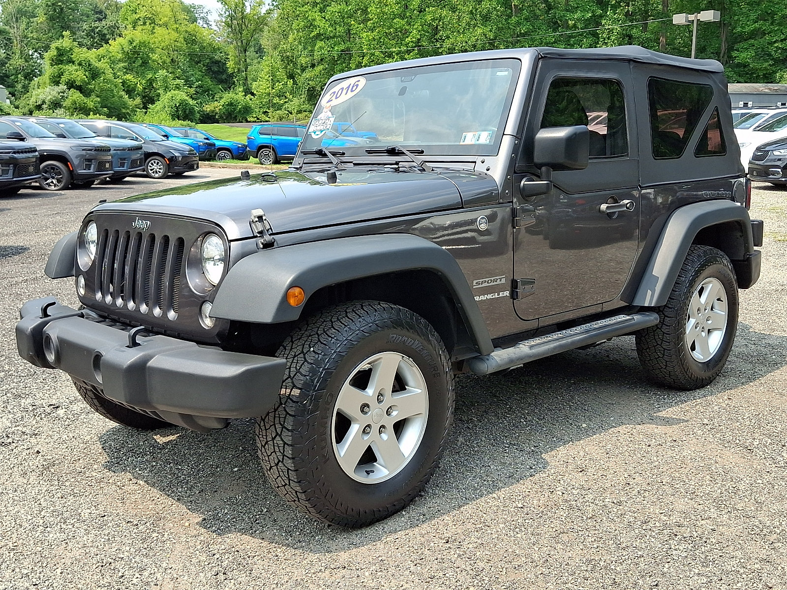 Certified 2016 Jeep Wrangler Sport w/ Quick Order Package 23S AWD/4WD image 3