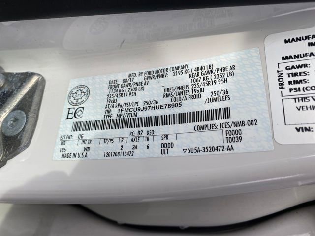 Used 2017 Ford Escape Titanium w/ Canadian Touring Package image 25