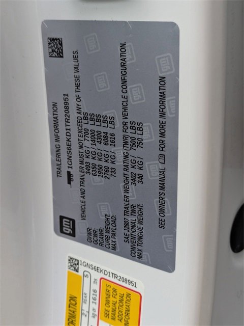 New 2026 Chevrolet Suburban RST w/ Comfort Package image 45