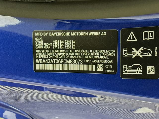 Certified 2023 BMW 430i xDrive Convertible w/ M Sport Package AWD/4WD image 37