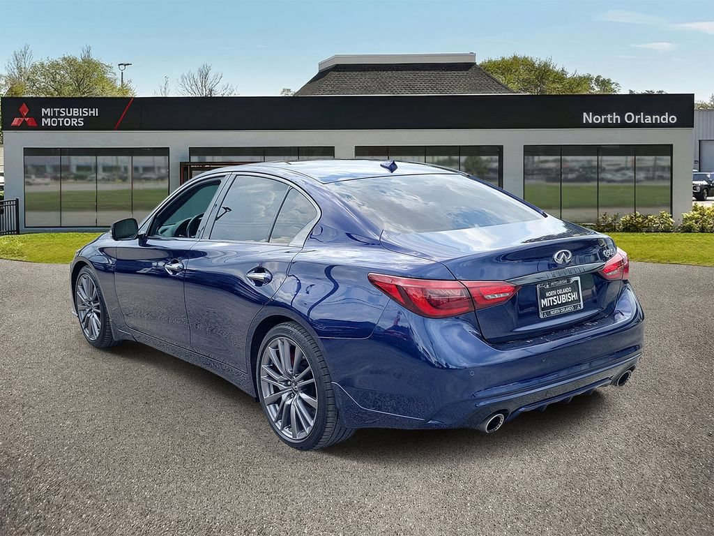 Used 2023 INFINITI Q50 Red Sport 400 RWD image 2