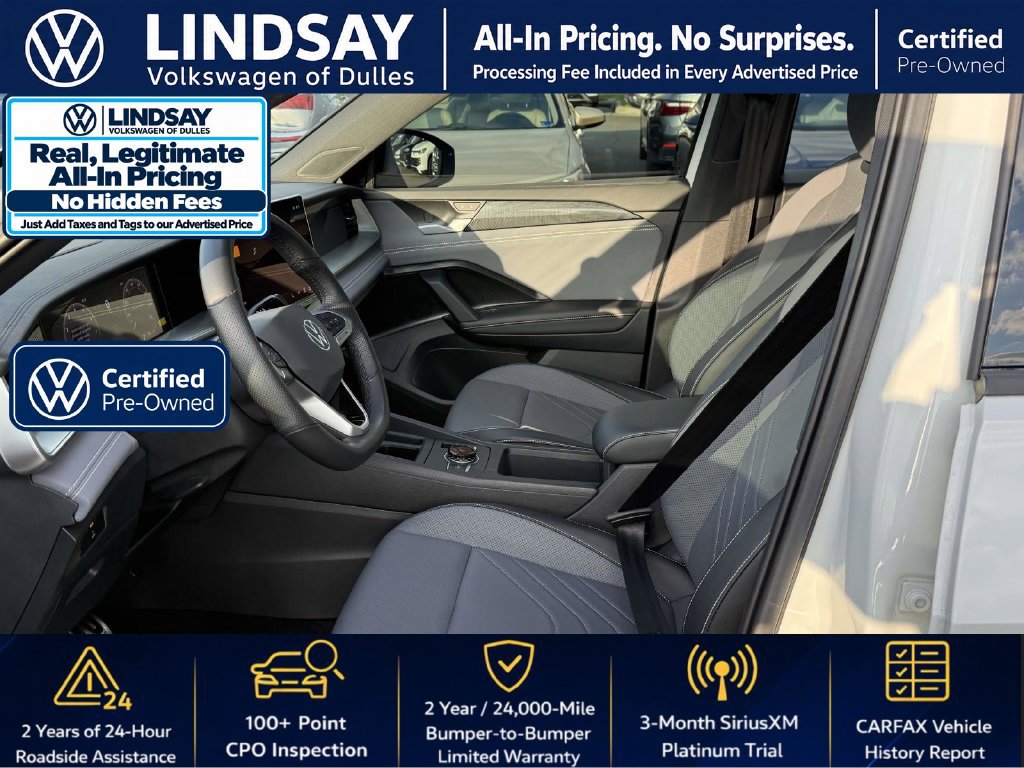Certified 2025 Volkswagen Tiguan SE R-Line AWD/4WD image 12