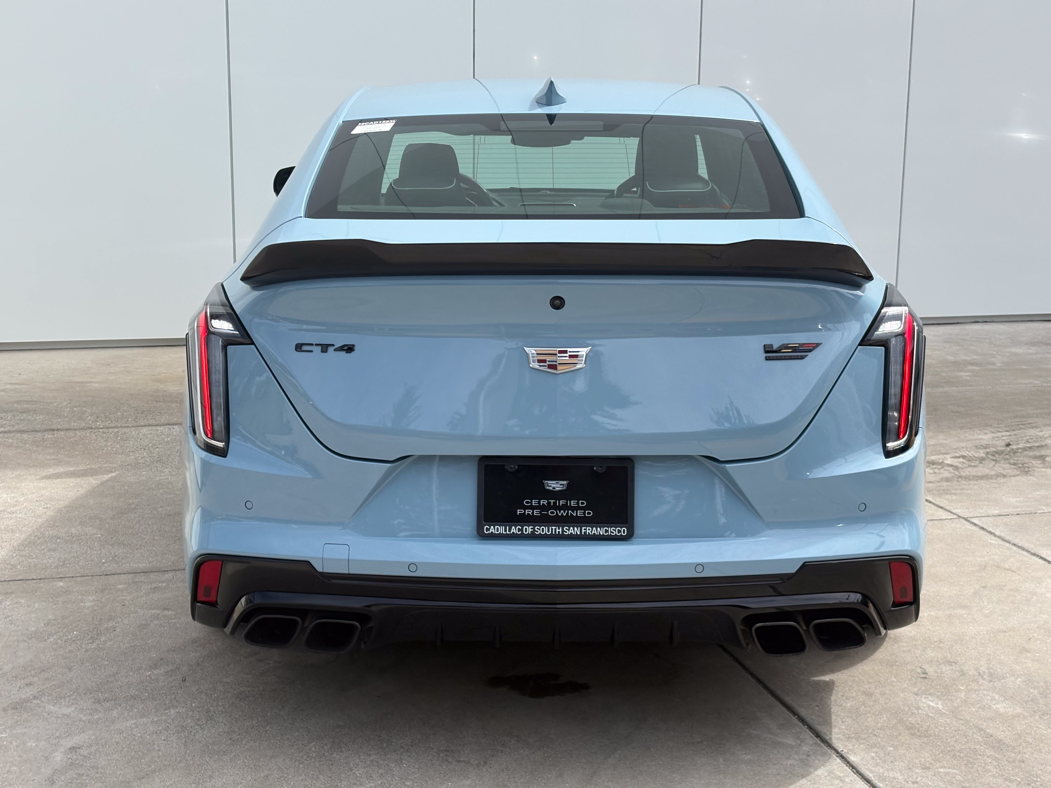 Certified 2025 Cadillac CT4 V Blackwing w/ Carbon Fiber 1 Package RWD image 8