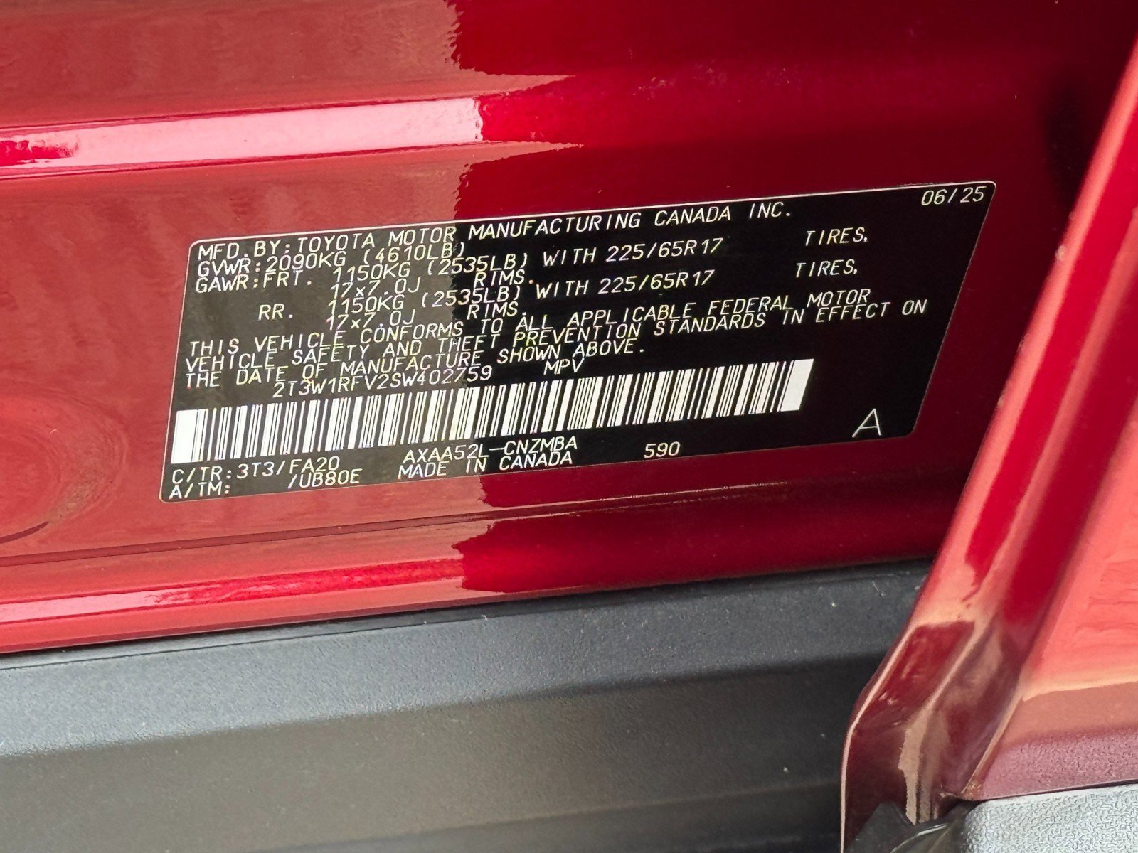 Used 2025 Toyota RAV4 XLE w/ Convenience Package FWD image 44