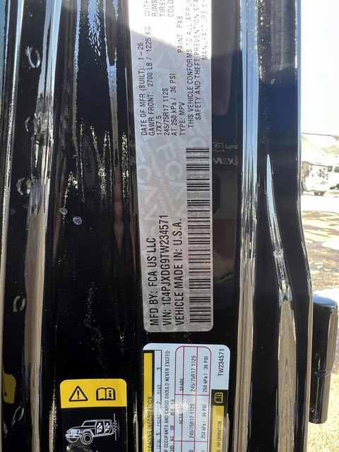 New 2026 Jeep Wrangler Unlimited Sport AWD/4WD image 9