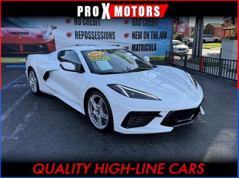 Used 2023 Chevrolet Corvette Stingray Coupe w/ 1LT image 1
