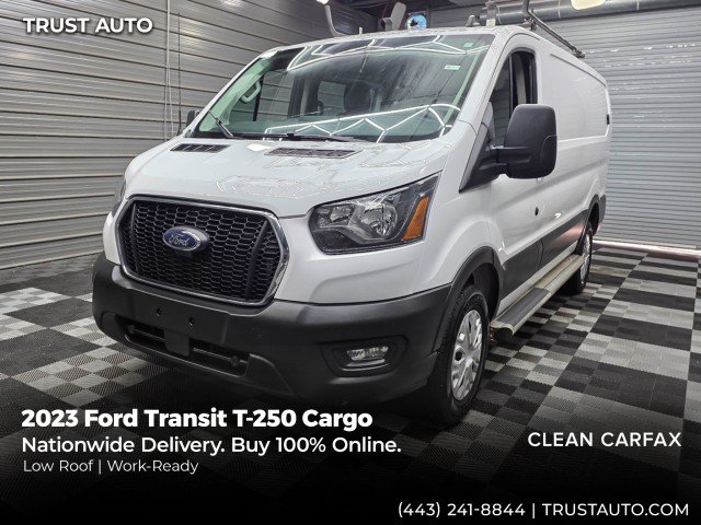 Used 2023 Ford Transit 250 Low Roof w/ Exterior Upgrade Package