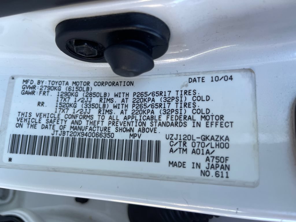 Used 2004 Lexus GX 470 AWD/4WD image 6