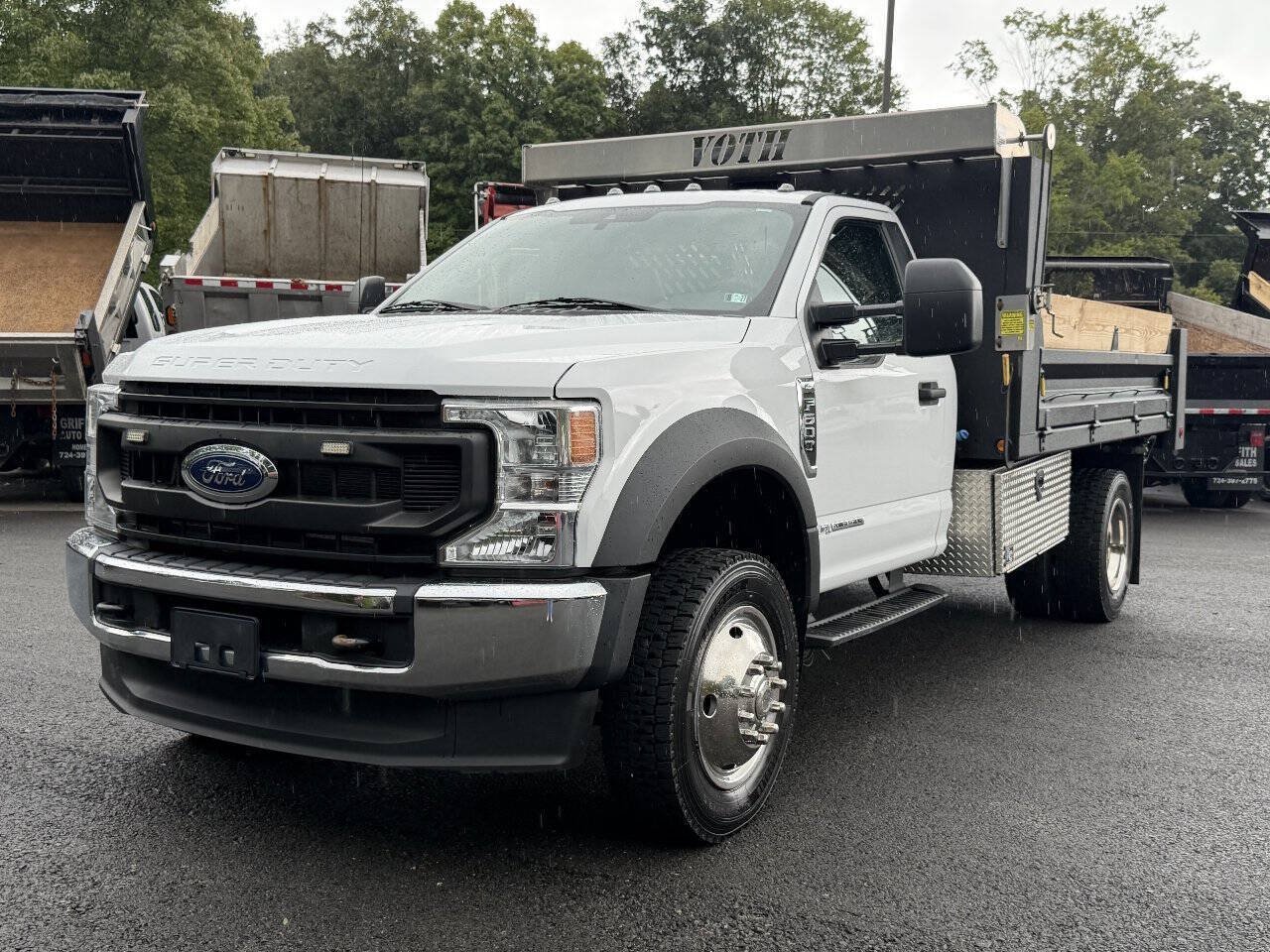 Used 2021 Ford F600 4x4 Regular Cab Super Duty w/ Power Equipment Group image 2