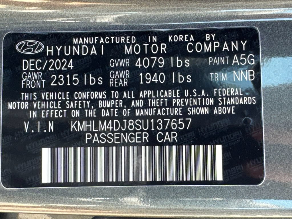 Certified 2025 Hyundai Elantra Hybrid FWD image 30