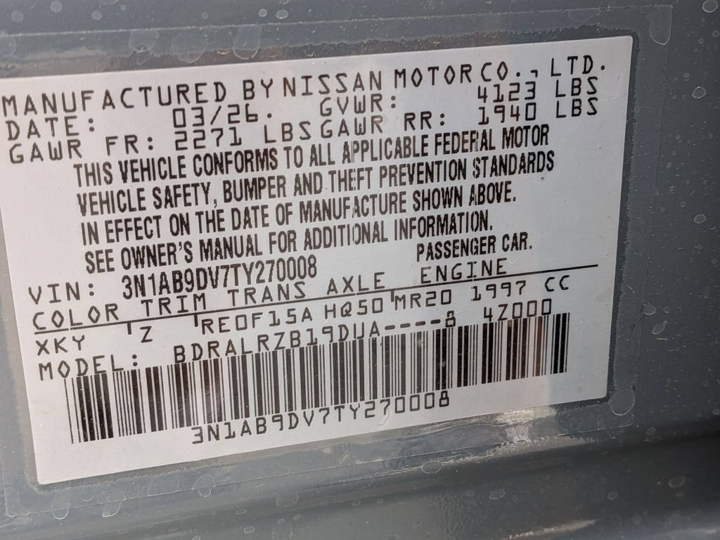 New 2026 Nissan Sentra SR FWD image 26