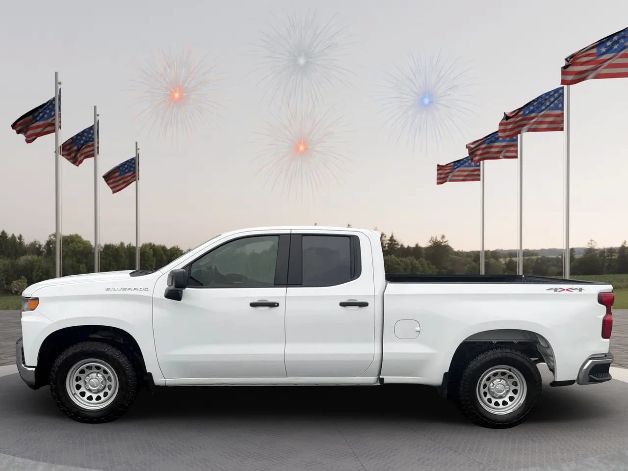 Used 2020 Chevrolet Silverado 1500 W/T w/ WT Fleet Convenience Package AWD/4WD image 23