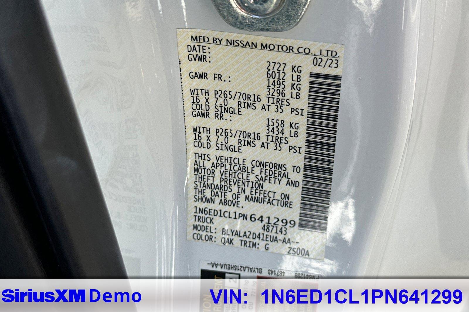 Used 2023 Nissan Frontier S w/ Technology Package image 27