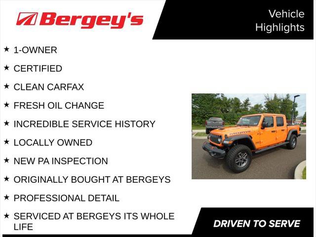 Certified 2025 Jeep Gladiator Mojave w/ Safety Group AWD/4WD image 5