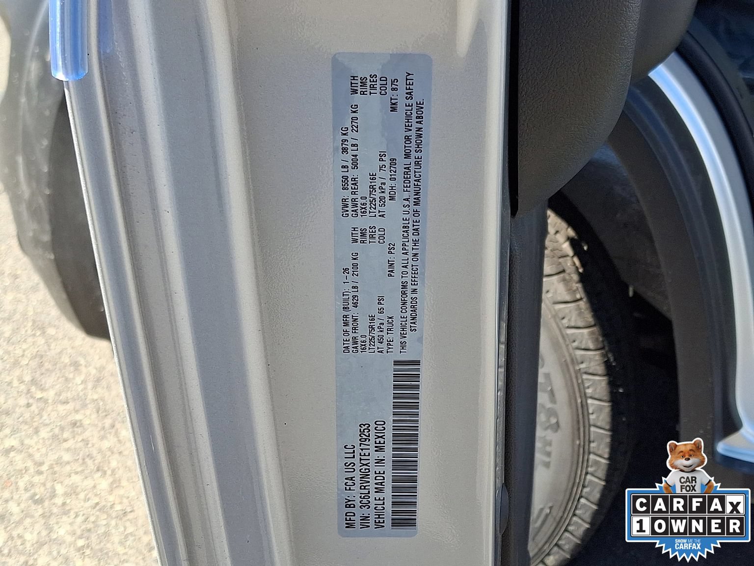 New 2026 RAM ProMaster 1500 w/ Convenience Group FWD image 11