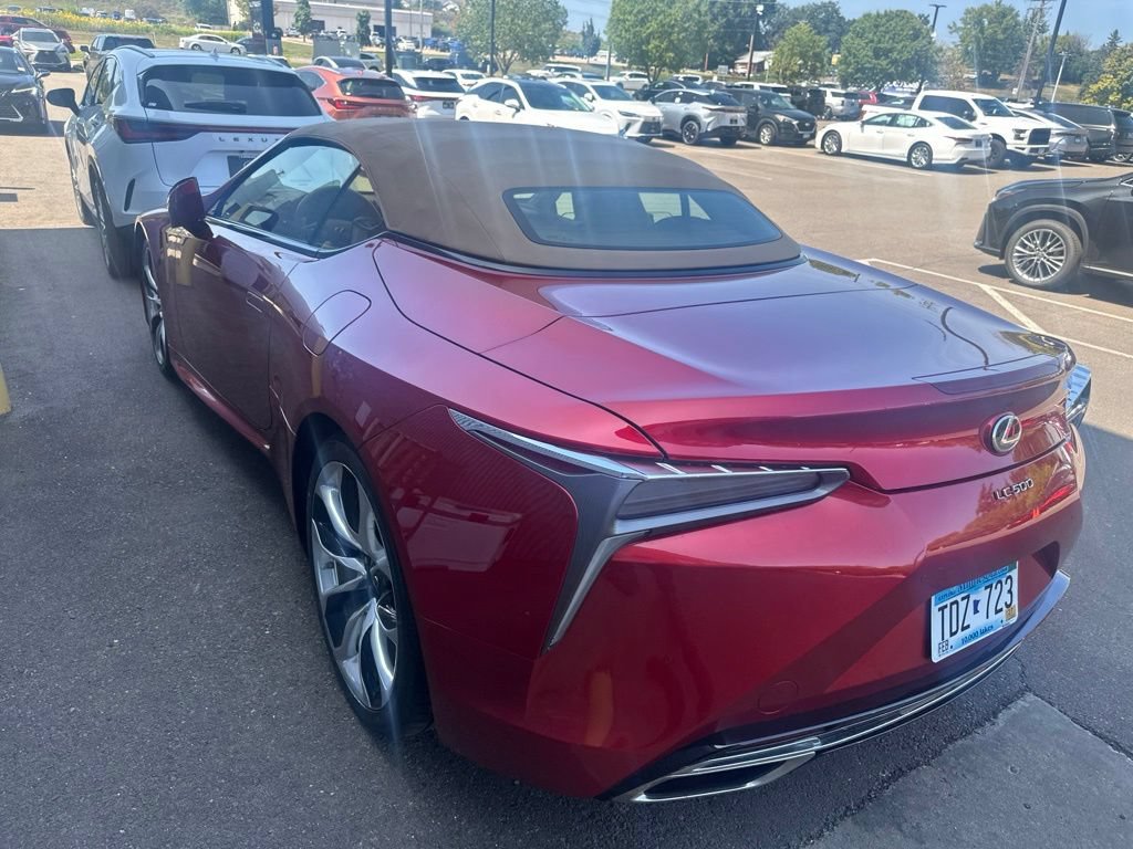Certified 2022 Lexus LC 500 Convertible w/ Touring Package RWD image 10