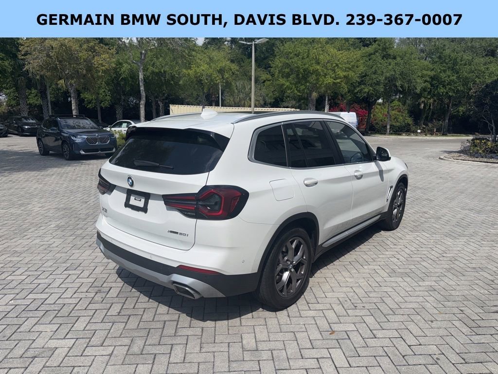 Certified 2023 BMW X3 xDrive30i w/ Convenience Package w/ZPA image 5