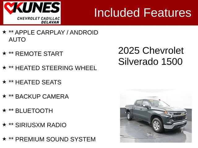Used 2025 Chevrolet Silverado 1500 LT AWD/4WD image 3
