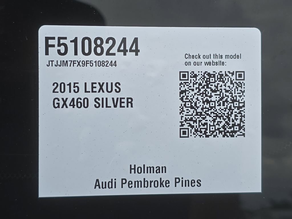 Used 2015 Lexus GX 460 Luxury AWD/4WD image 32