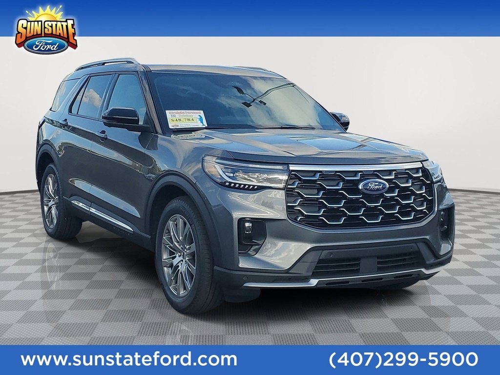New 2025 Ford Explorer Platinum