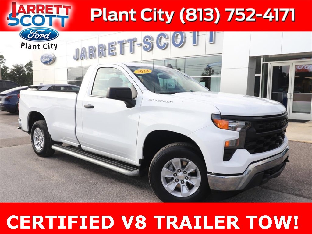 Used 2024 Chevrolet Silverado 1500 W/T w/ WT Fleet Convenience Package