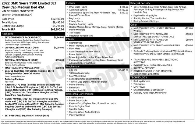 Used 2022 GMC Sierra 1500 SLT w/ SLT Convenience Package image 5