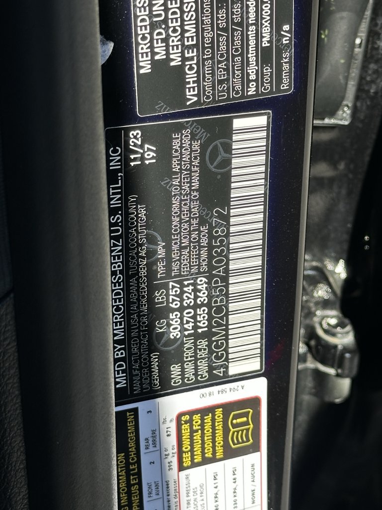 Certified 2023 Mercedes-Benz EQE 500 4MATIC SUV image 35
