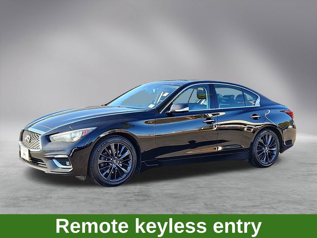 Used 2022 INFINITI Q50 Luxe w/ Cargo Package AWD/4WD image 3