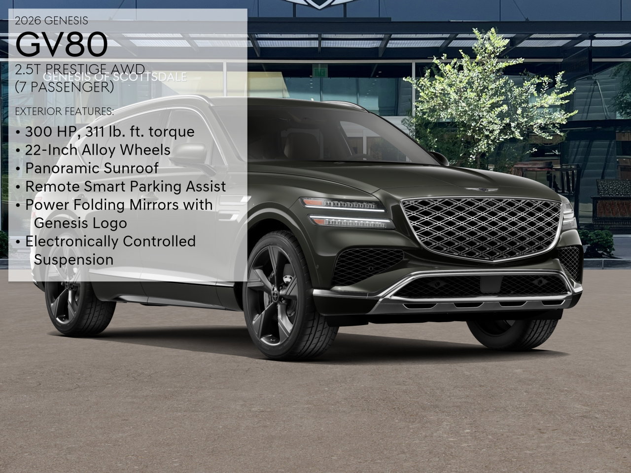 New 2026 Genesis GV80 2.5T Prestige AWD/4WD image 3