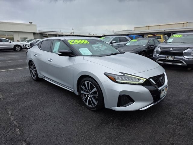 Used 2021 Nissan Maxima 3.5 SV w/ Floor Mat Group FWD image 1