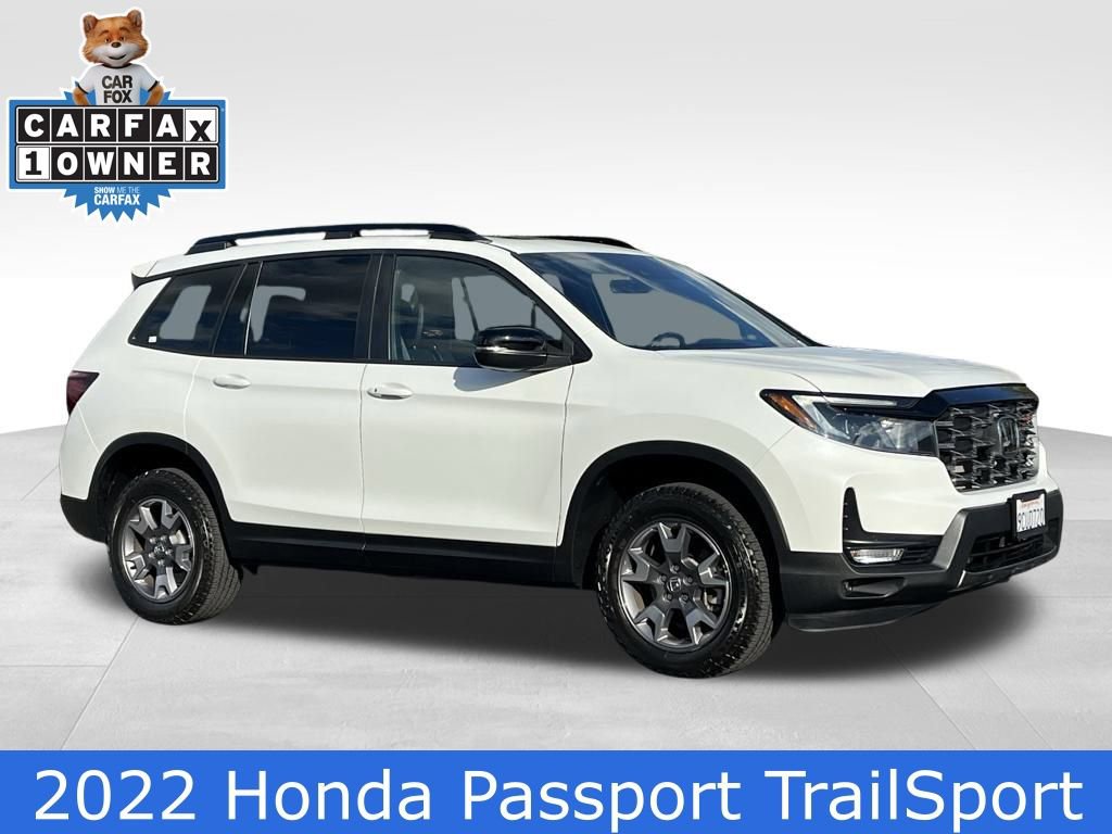Certified 2022 Honda Passport TrailSport image 1