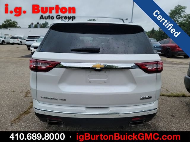 Used 2021 Chevrolet Traverse High Country w/ LPO, 'HIT The Road' Package AWD/4WD image 5