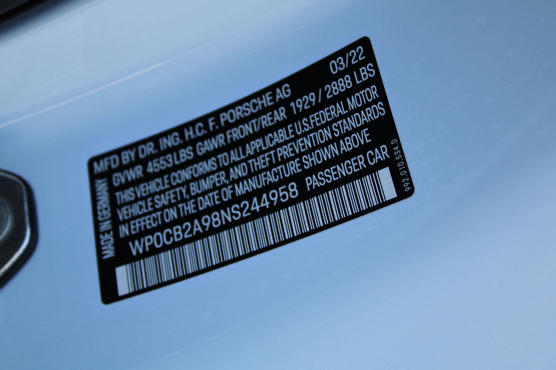 Certified 2022 Porsche 911 Carrera 4 GTS image 28