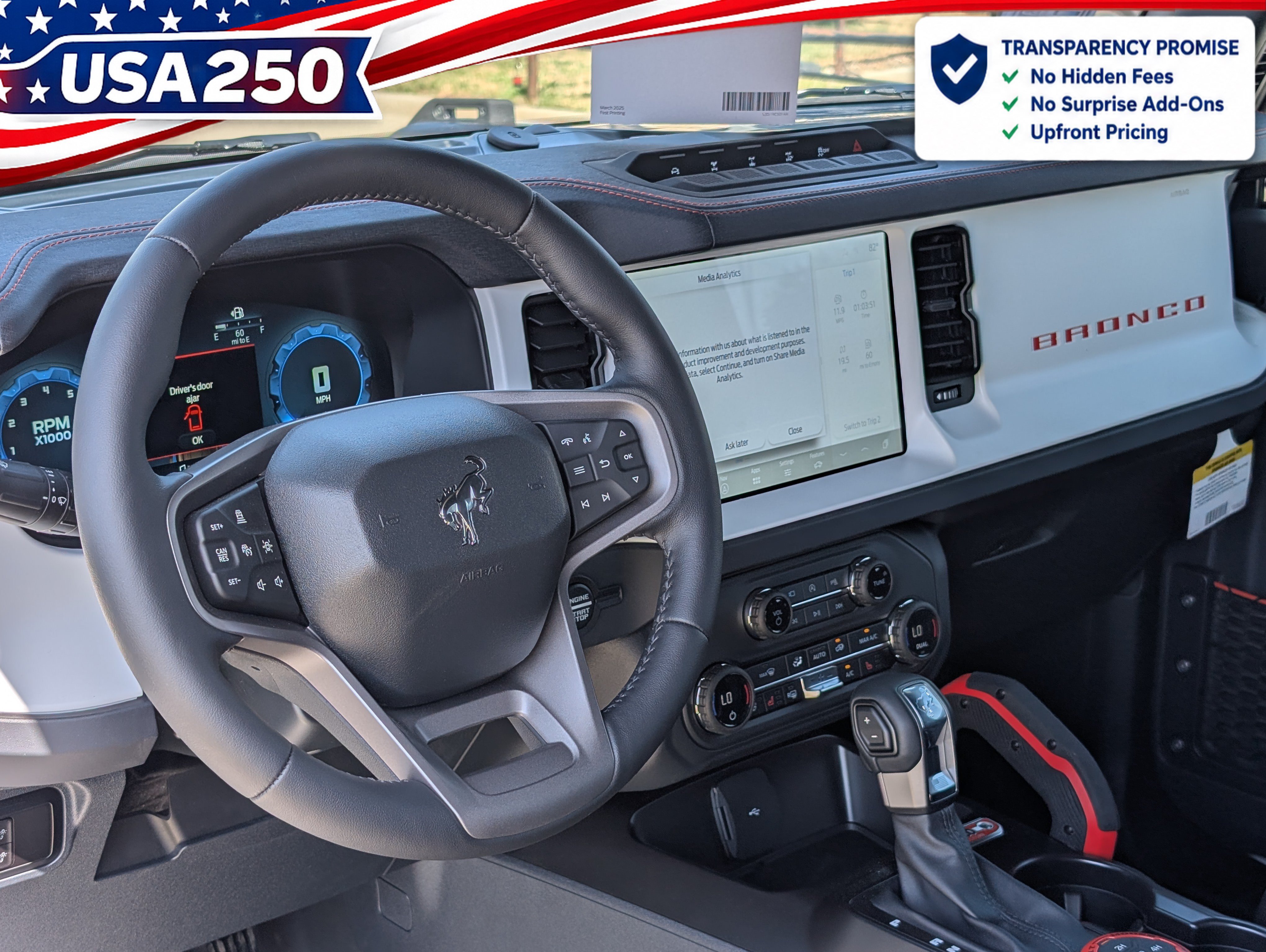 New 2025 Ford Bronco Stroppe Edition AWD/4WD image 13