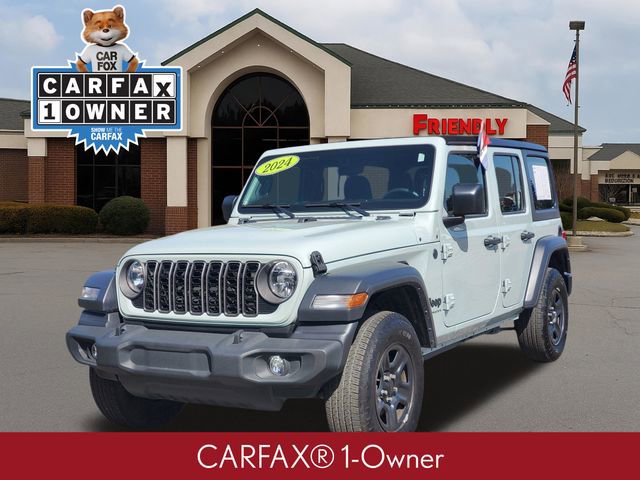 Used 2024 Jeep Wrangler Unlimited Sport AWD/4WD image 2