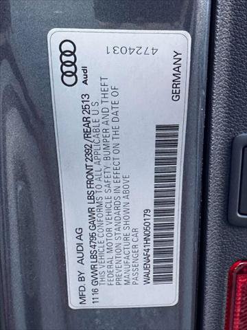 Used 2017 Audi A4 2.0T Premium Plus w/ Premium Plus Package AWD/4WD image 30