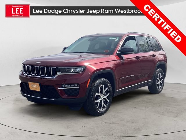 Certified 2023 Jeep Grand Cherokee Limited w/ Trailer Tow Prep Group (B) AWD/4WD image 1