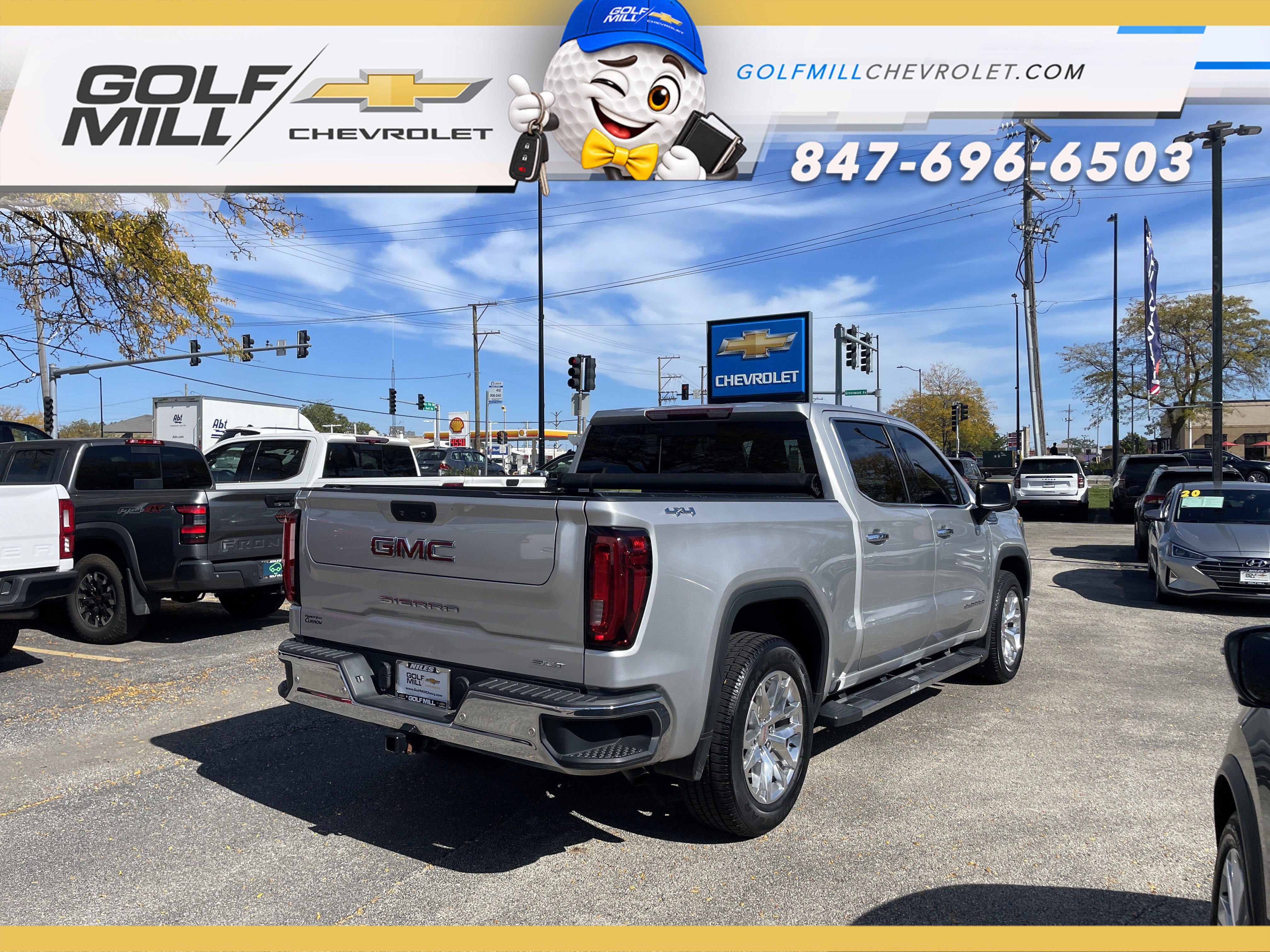 Used 2019 GMC Sierra 1500 SLT w/ SLT Premium Package AWD/4WD image 5