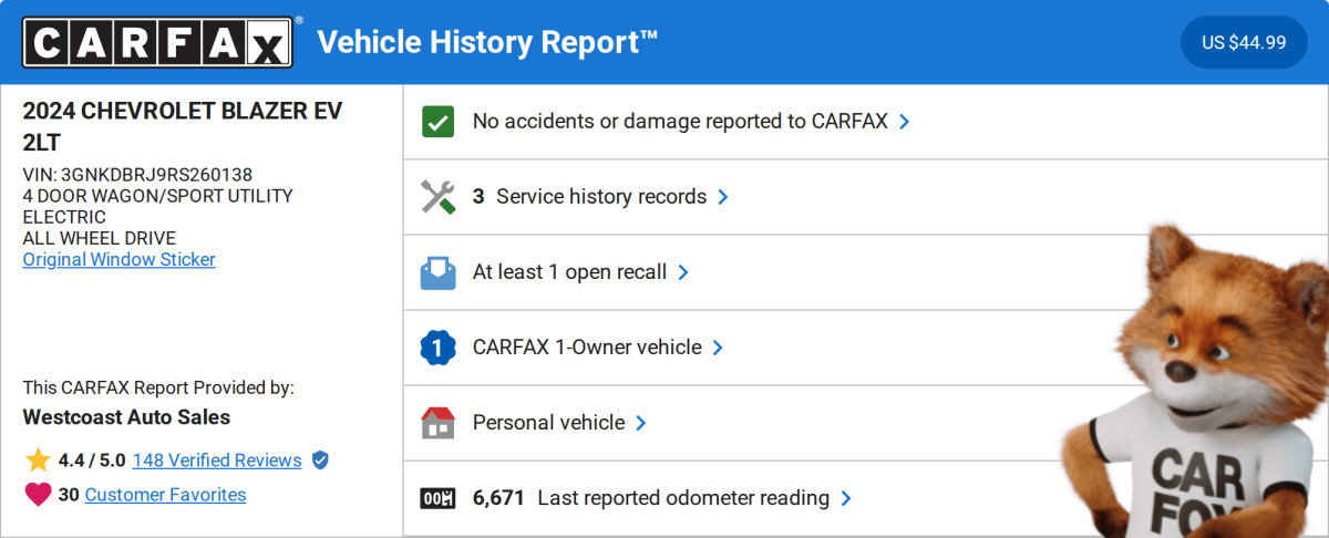 Used 2024 Chevrolet Blazer EV LT image 5