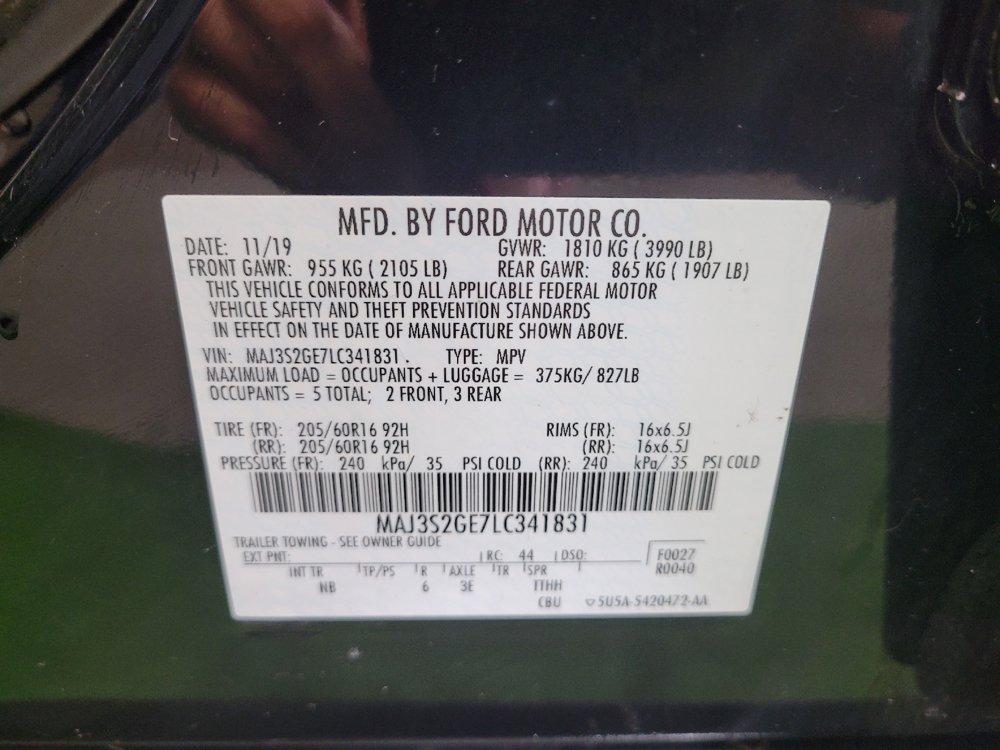 Used 2020 Ford EcoSport SE w/ SE Convenience Package FWD image 33