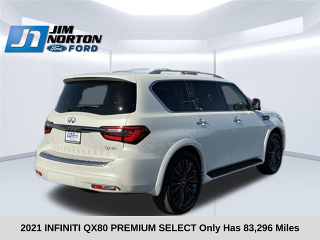 Used 2021 INFINITI QX80 Premium Select w/ Cargo Package RWD image 4