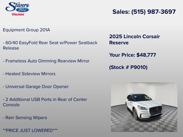 Certified 2025 Lincoln Corsair Reserve AWD/4WD image 16