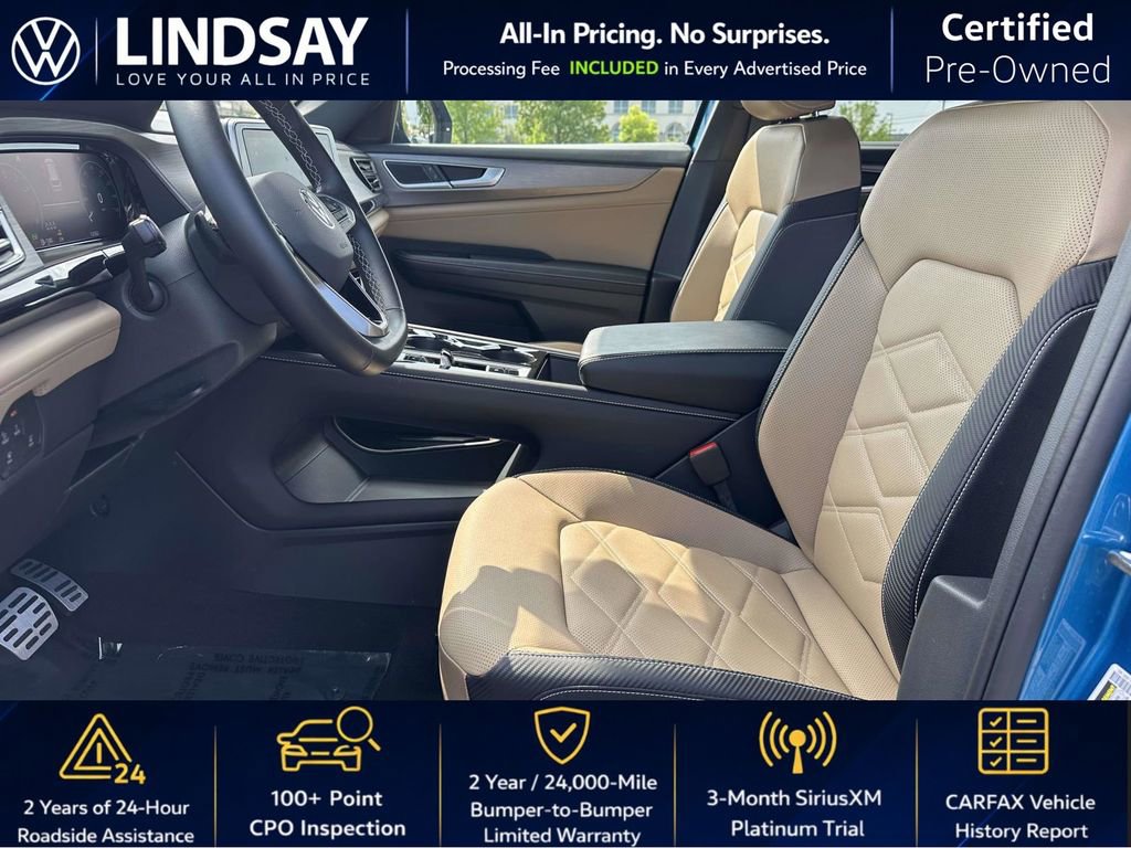Certified 2024 Volkswagen Atlas Cross Sport SE w/ Black Wheel Package AWD/4WD image 12