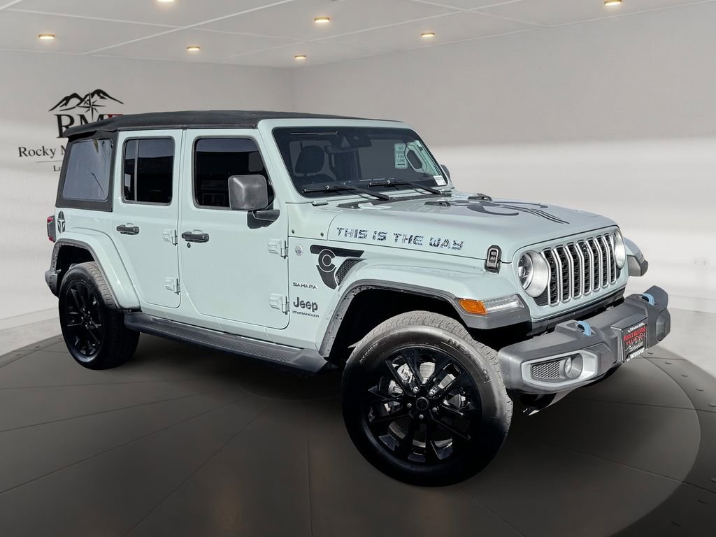 Used 2024 Jeep Wrangler Unlimited Sahara w/ Technology Group