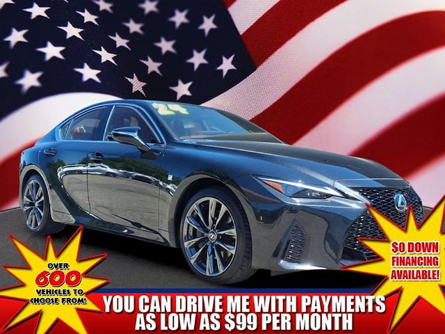 Used 2024 Lexus IS 350 F Sport w/ Memory Package