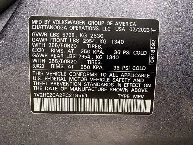 Used 2023 Volkswagen Atlas Cross Sport SE AWD/4WD image 93